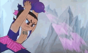 7七娃紫色举葫芦.gif