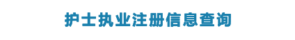 护士执业资格查询